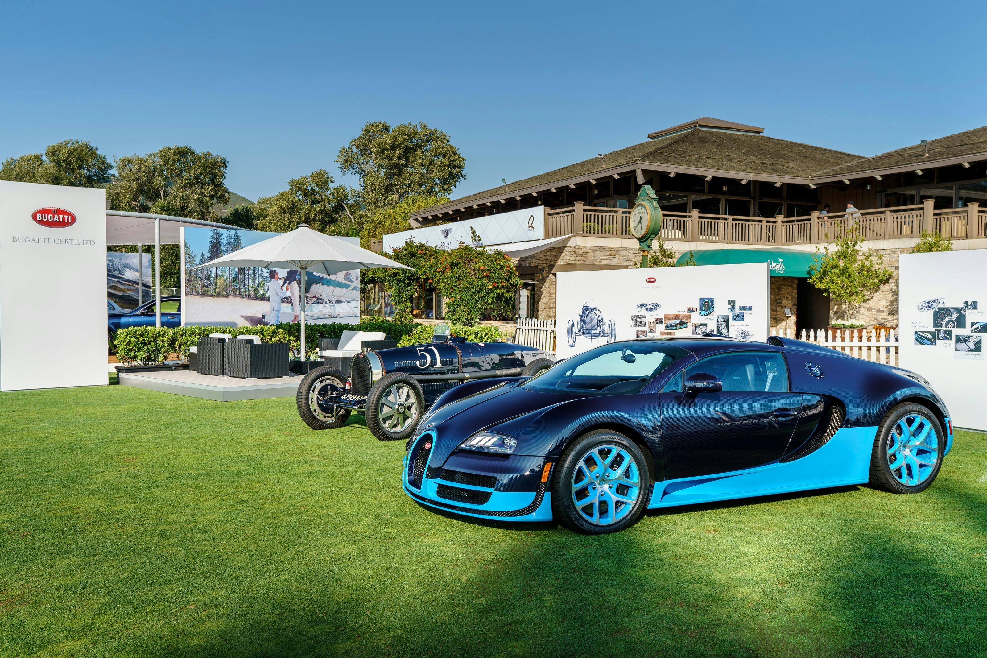 Bugatti Certified auf der exklusiven Automobilveranstaltung „The Quail: A Motorsports Gathering“