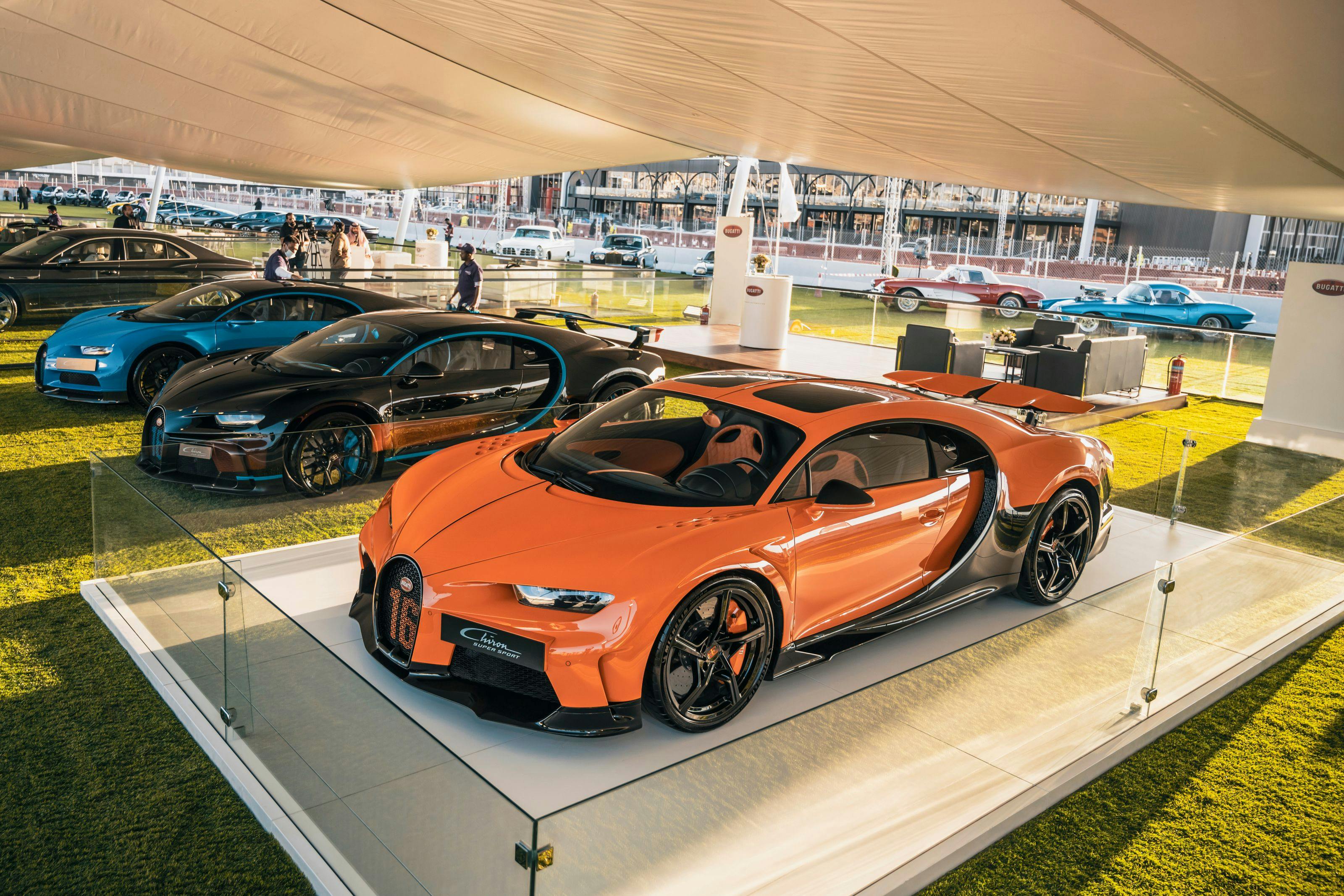 Bugatti in Saudi-Arabien – Größter Bugatti-Showroom in Riad eröffnet
