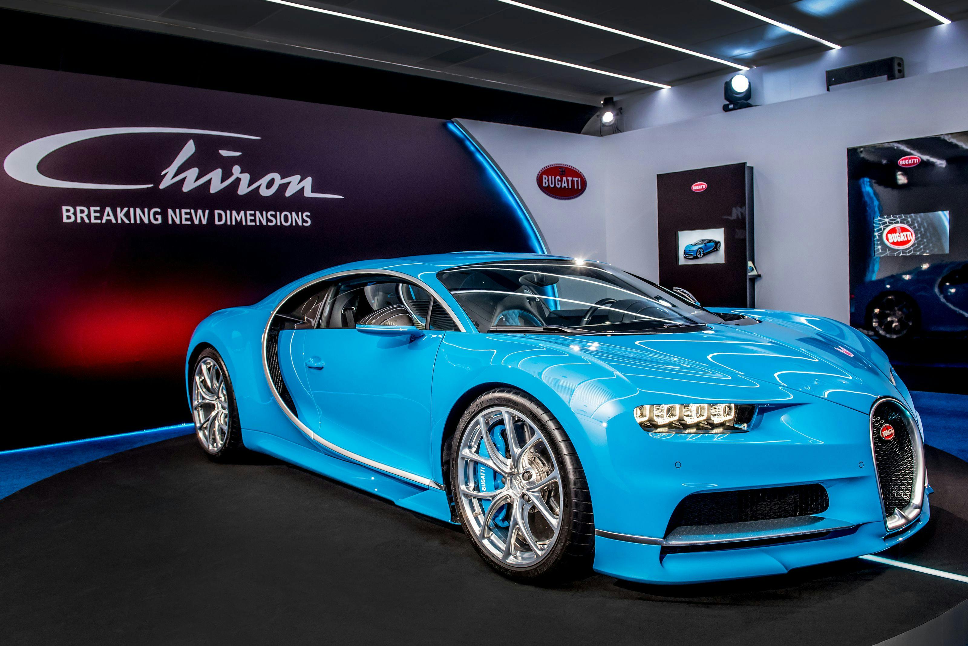 Bugatti feiert Premiere des Chiron in Südostasien