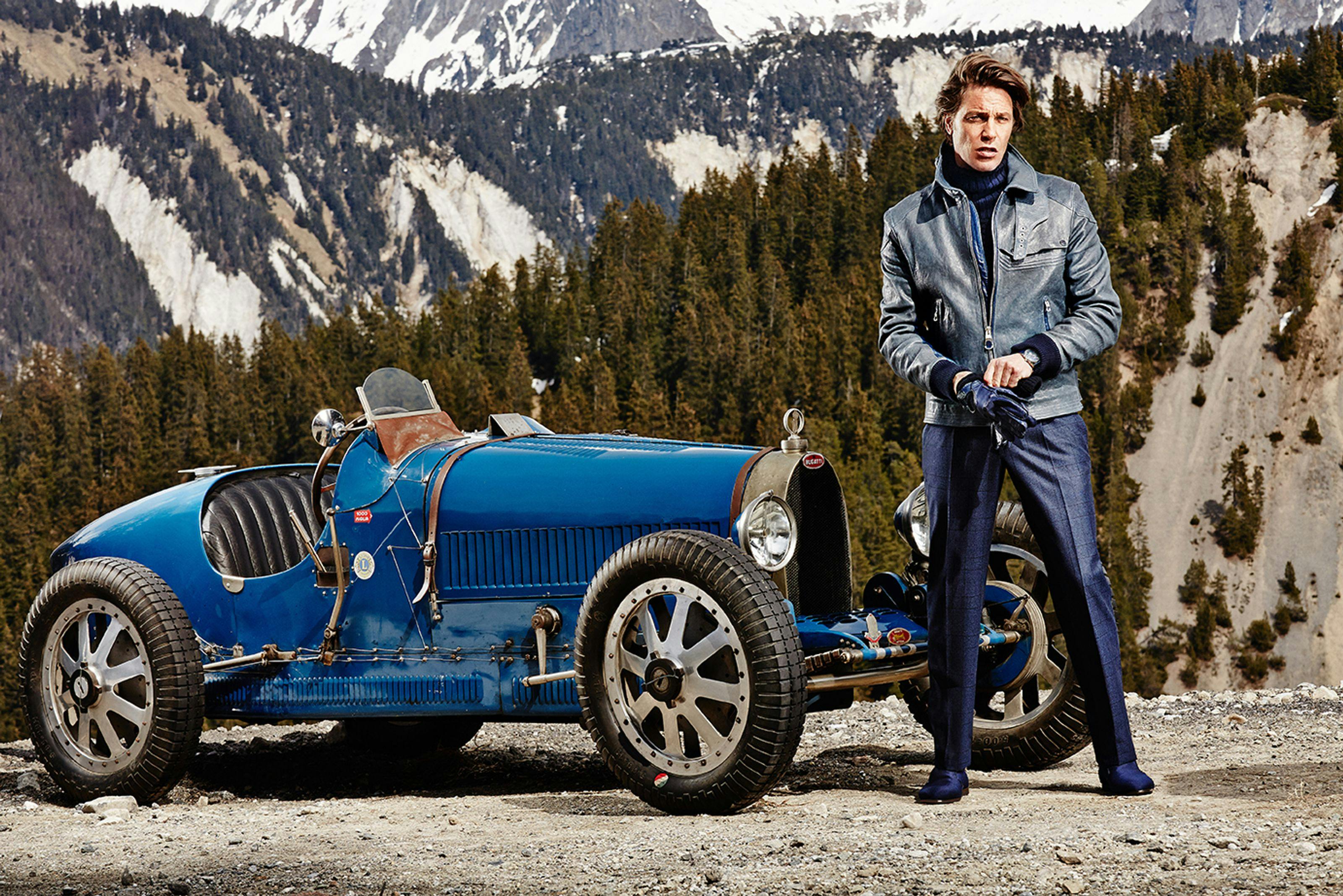 Bugatti präsentiert neue Anzeigenkampagne für seine „EB – Ettore Bugatti“ Herbst/Winter-Kollektion 2014/15