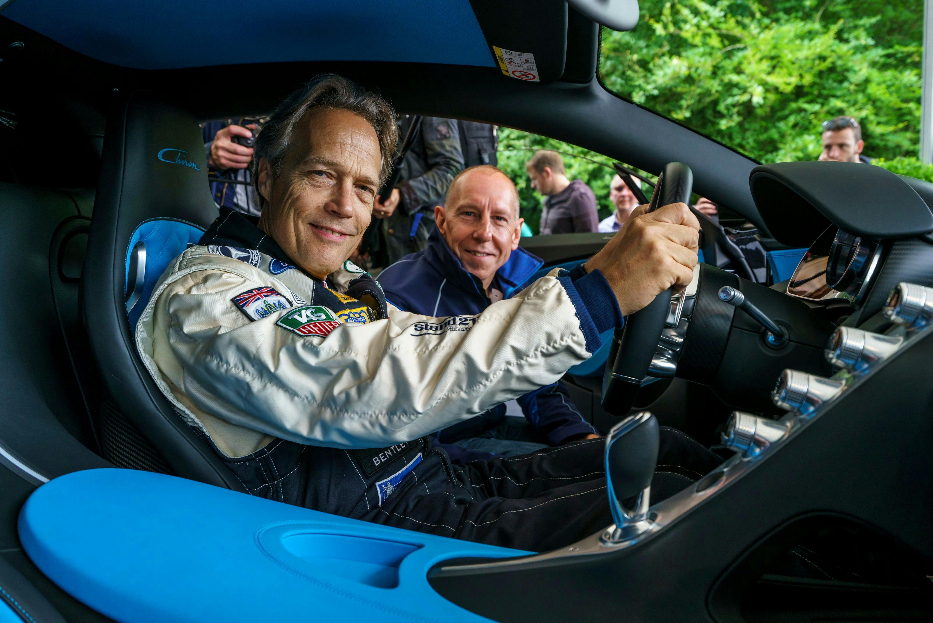 Goodwood Festival of Speed 2016: Lord March drives the Bugatti Chiron