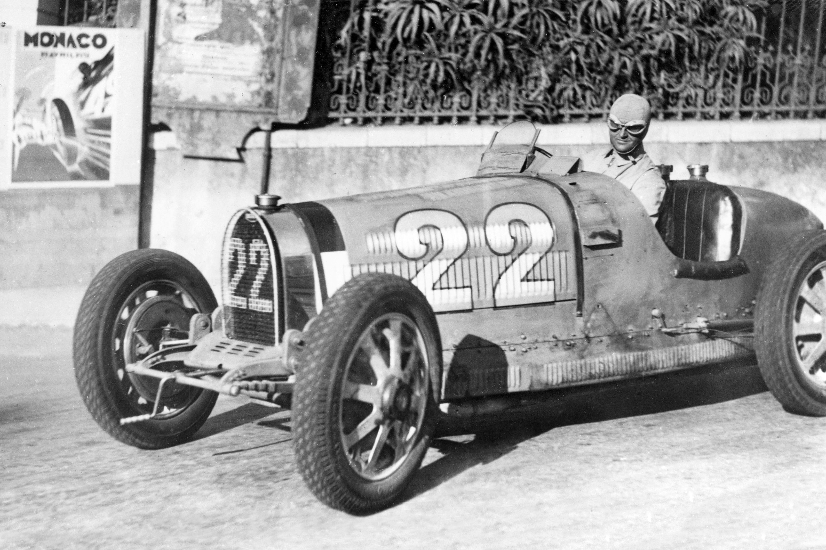 Bugatti, le Grand Prix de Monaco et Louis Chiron écrivent ensemble l’histoire du sport automobile