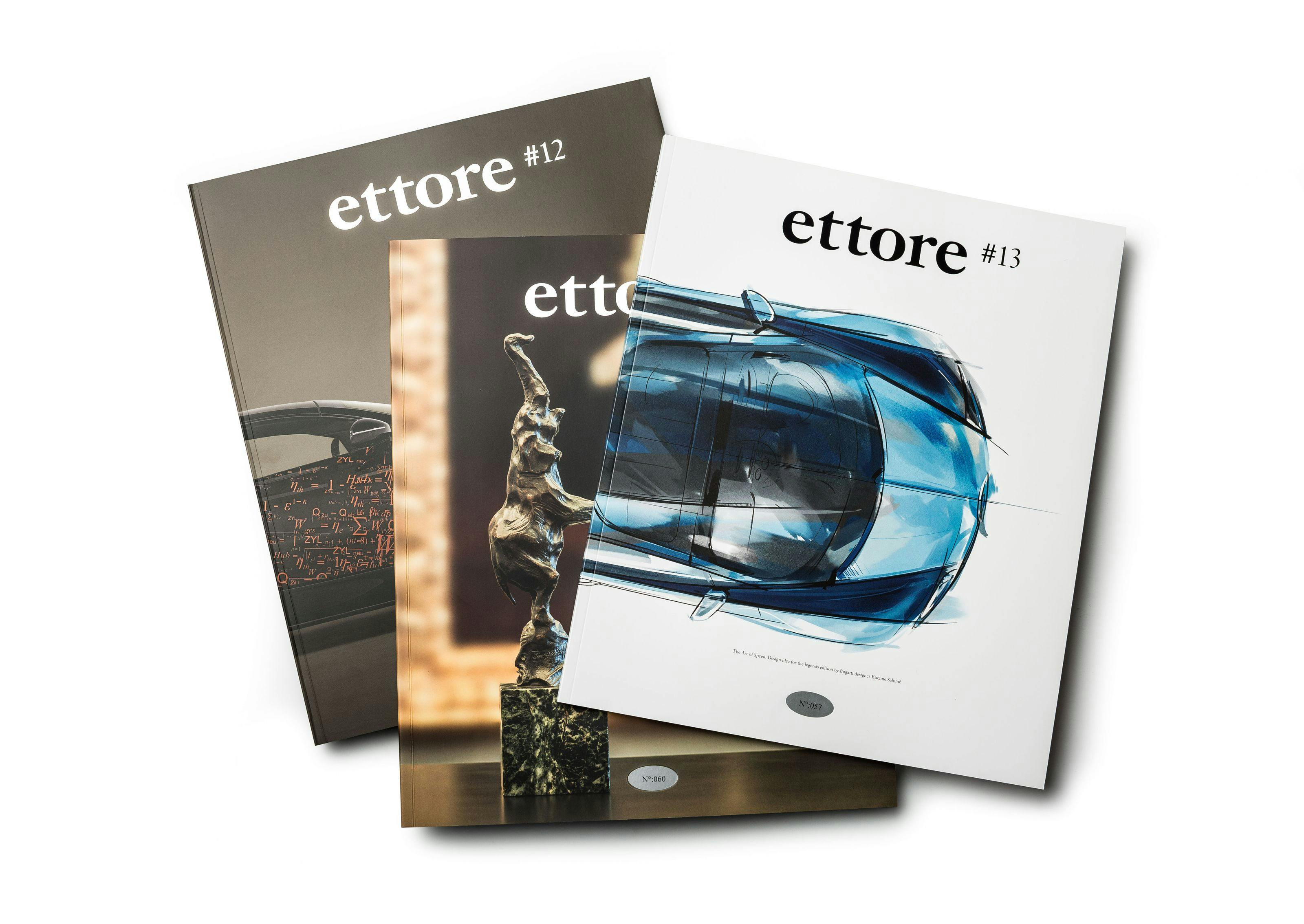 Automotive Brand Contest 2014 : le magazine client de Bugatti, ettore, reçoit une distinction du Rat für Formgebung