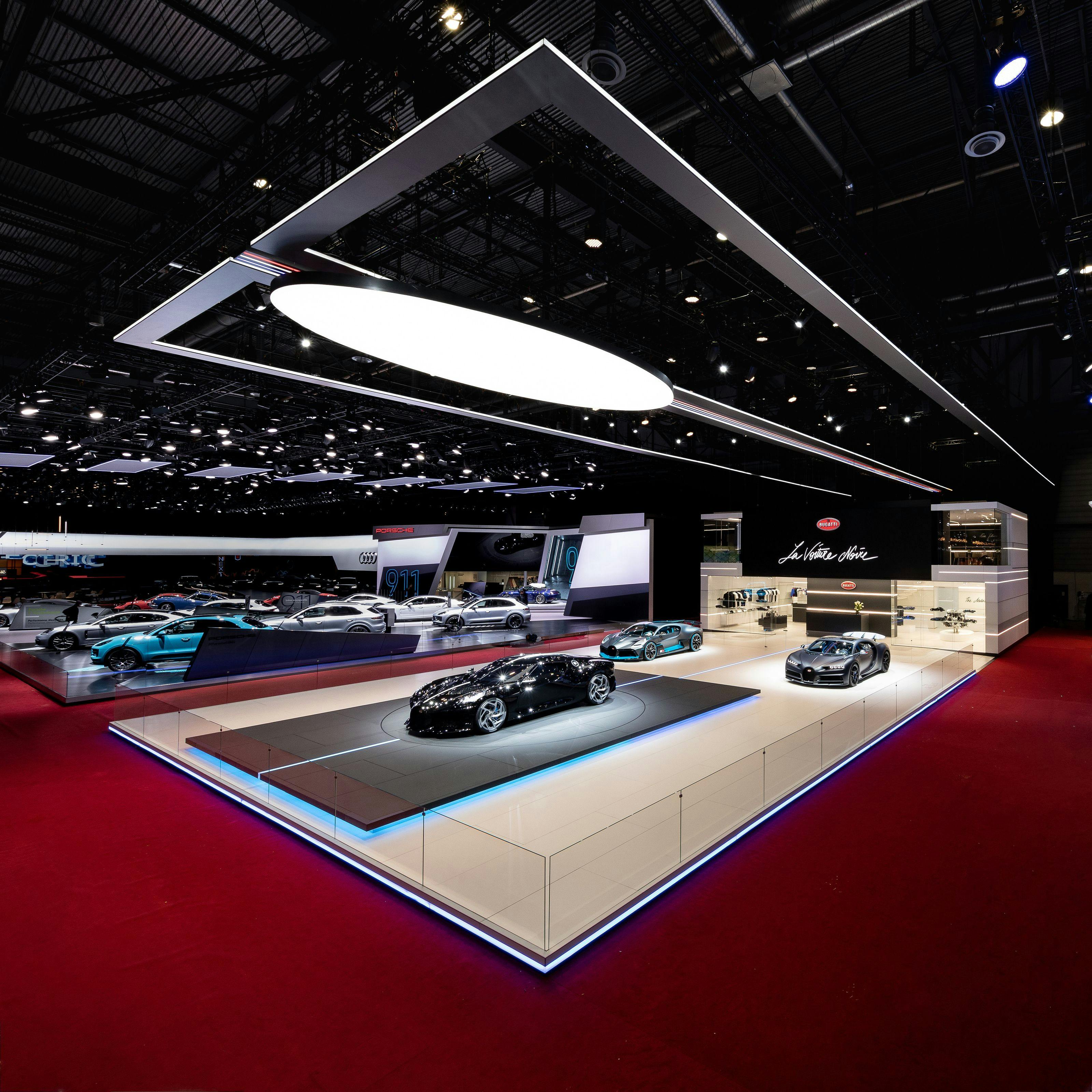Accolades – three design awards for Bugatti's exhibition stand