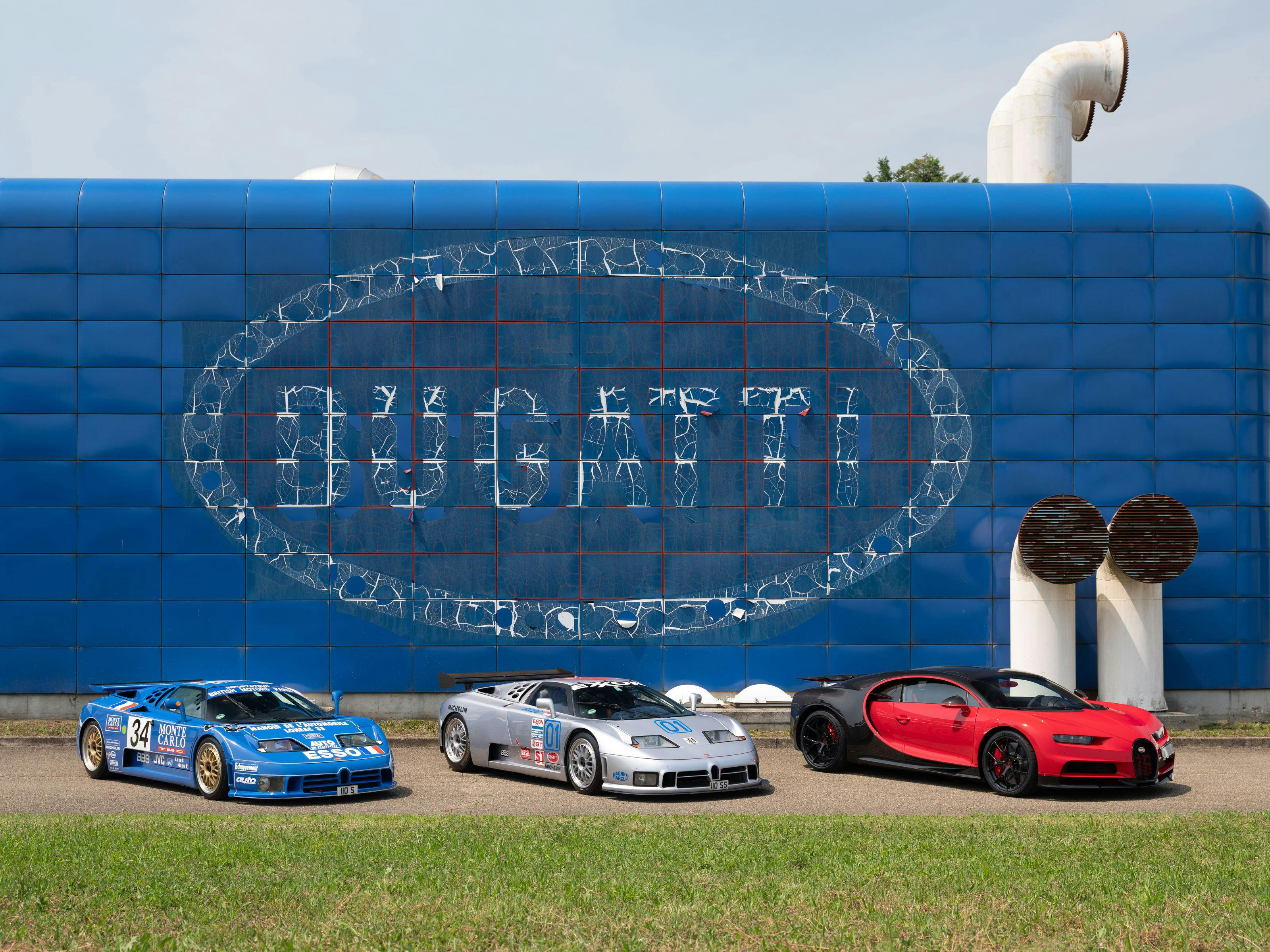 Bugatti History - The Blue Factory in Campogalliano