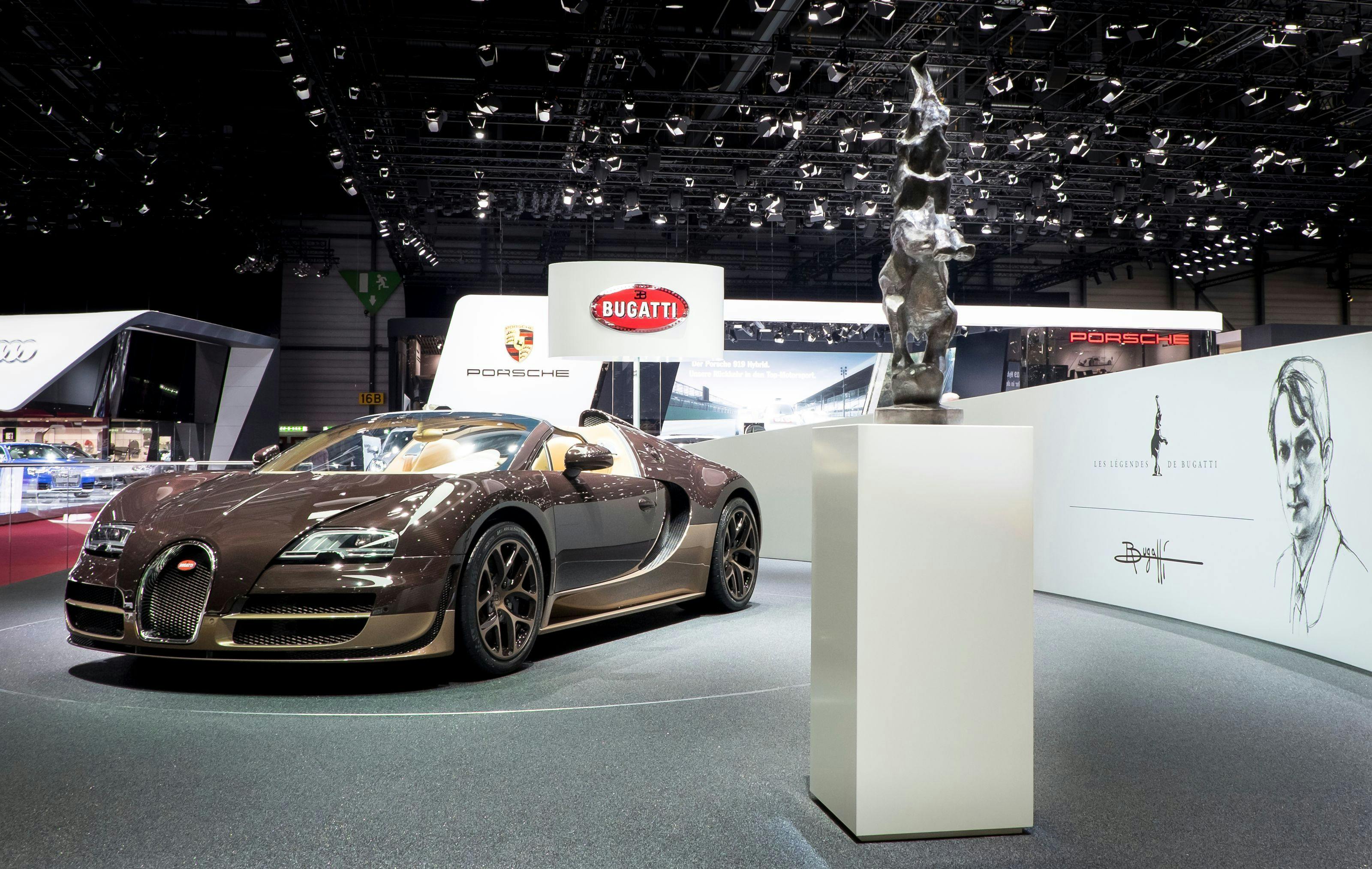 Erfolgreicher Genfer Auto-Salon für Bugatti: Legenden-Vitesse „Rembrandt Bugatti“ ist ausverkauft