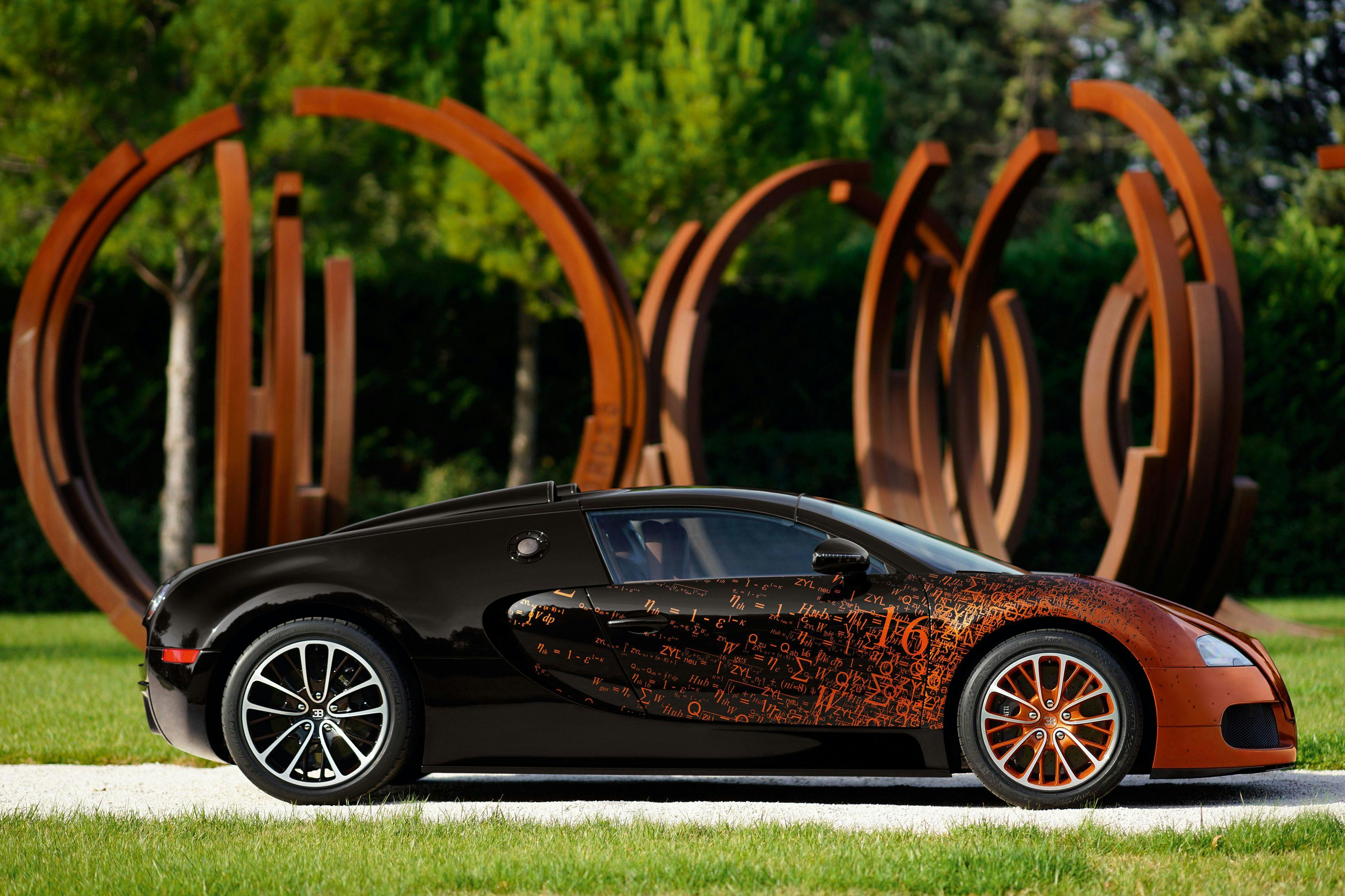 Bugatti presents the fastest artwork ever