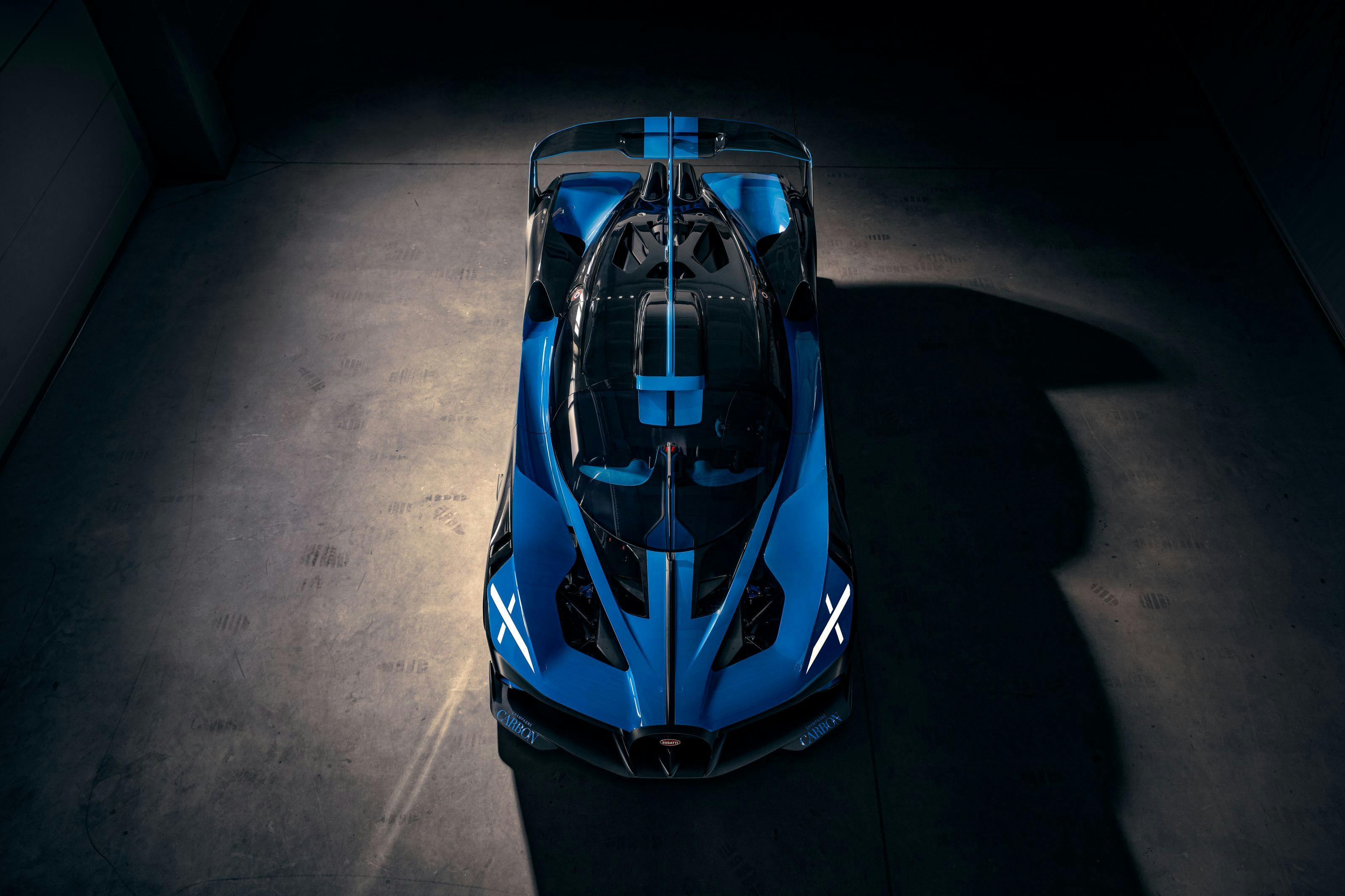 Bugatti Photo Release – Der Bugatti Bolide ist real