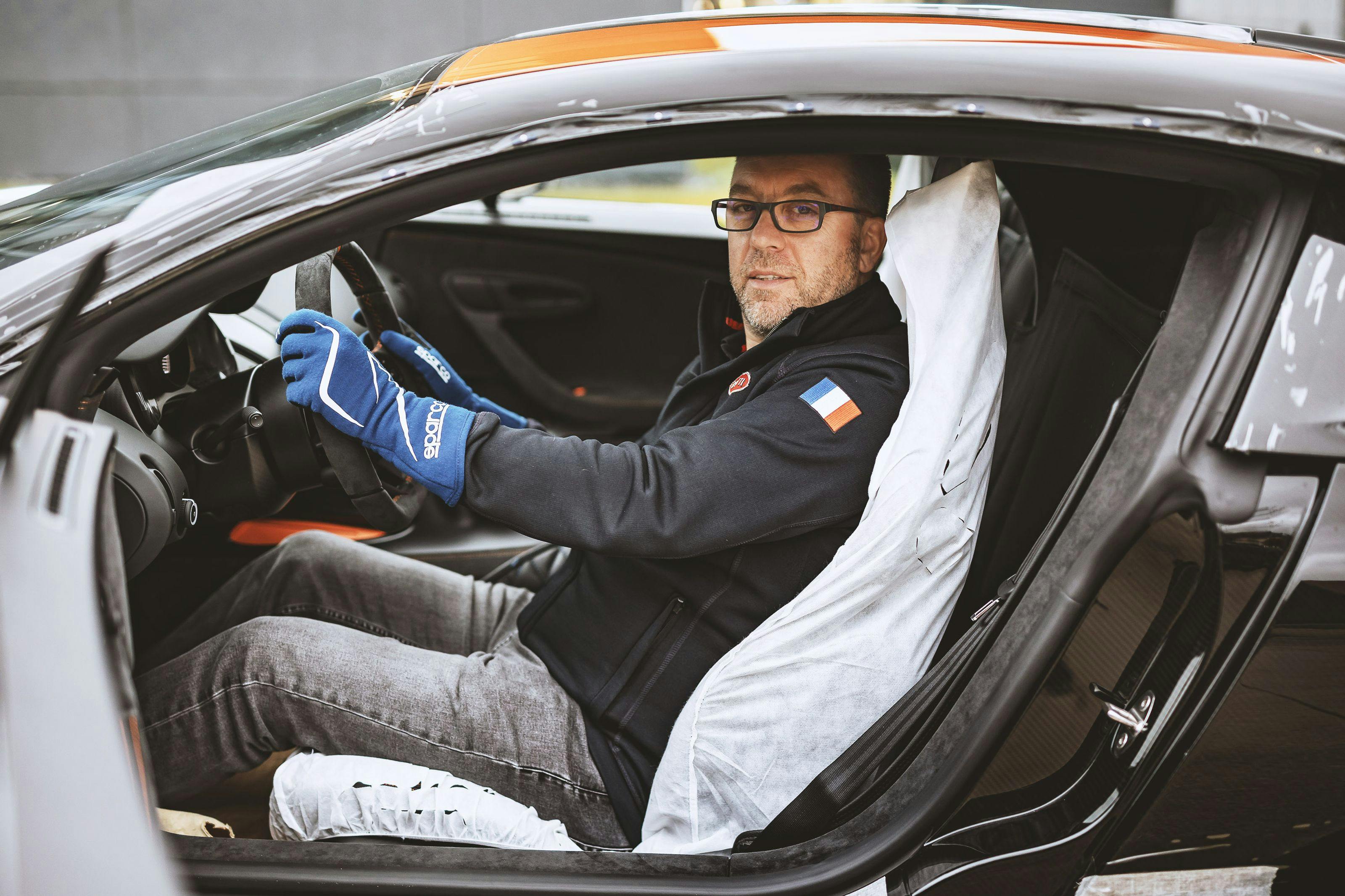 Steve Jenny, Pilote d’essai Bugatti – Précis et passionné
