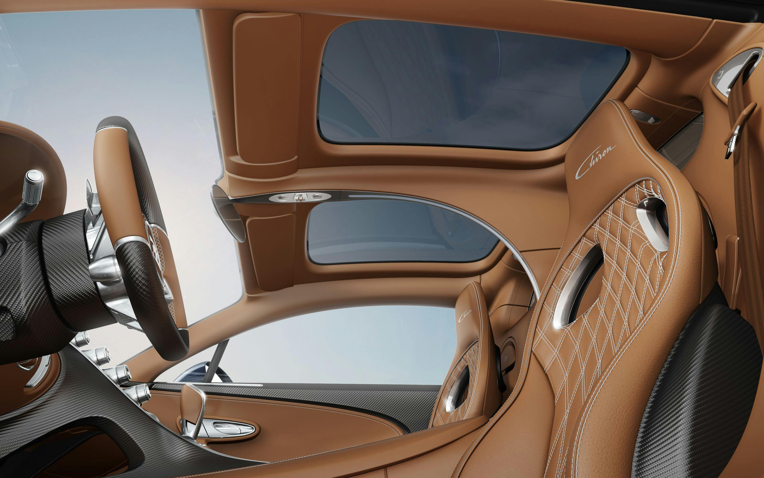 Bugatti gibt Blick in den Himmel frei:  Sky View – Das Glasdach für den Chiron