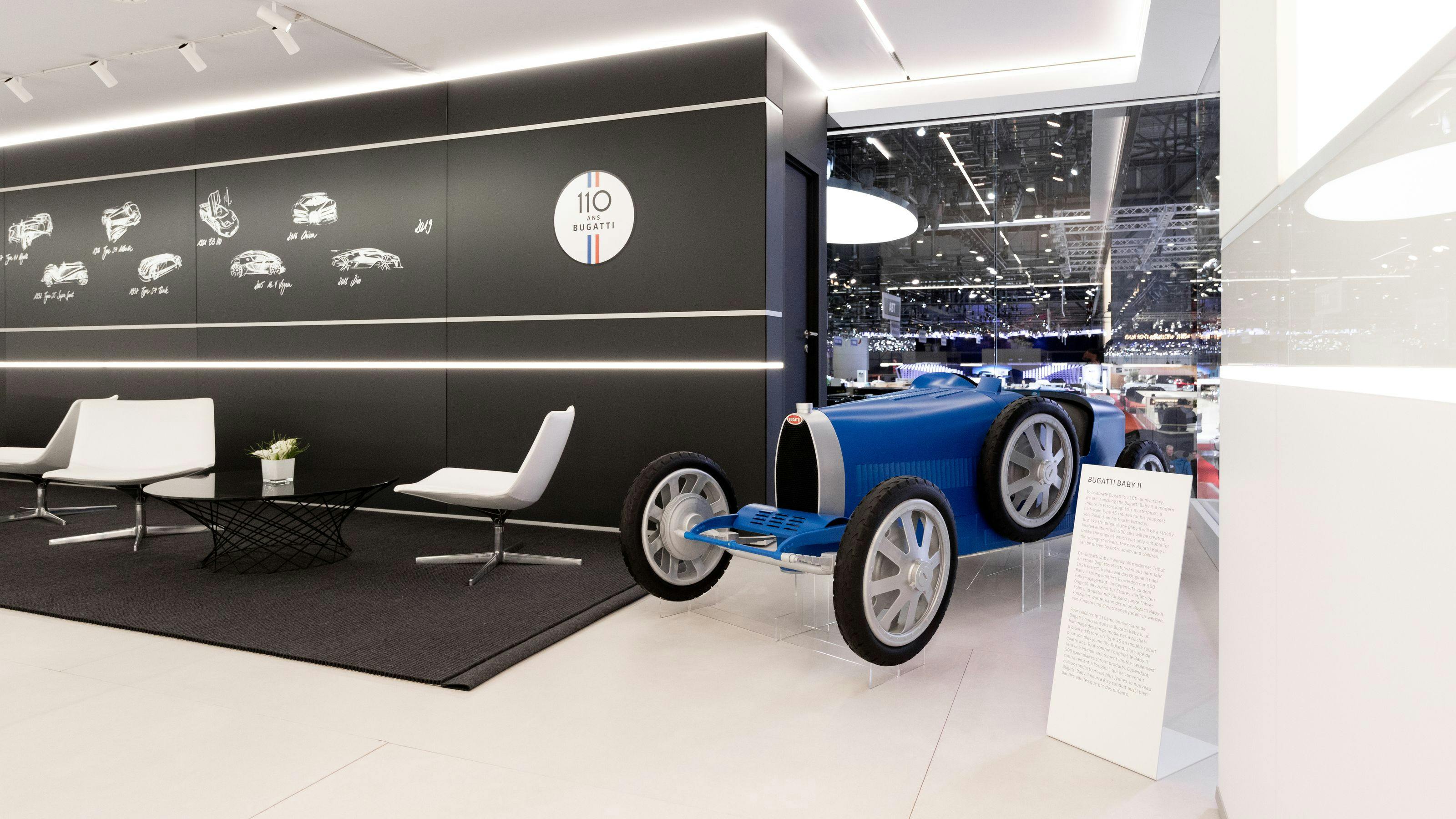 Retour de la Bugatti Baby : une surprise pour le 110e anniversaire