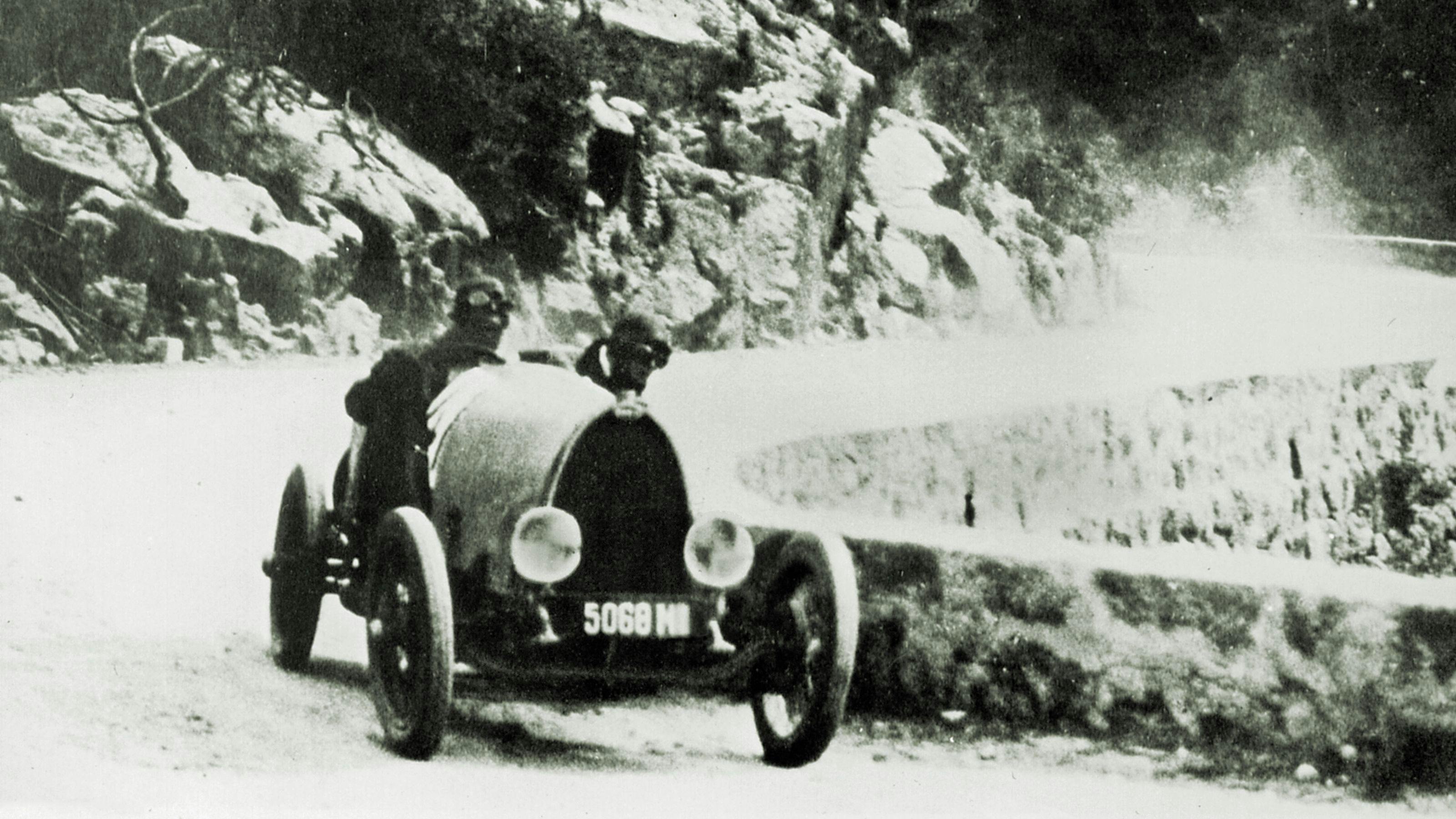 Il y a 100 ans, Bugatti fêtait sa première victoire à La Turbie – Bugatti reconduit la légendaire course de côte avec la Chiron Pur Sport