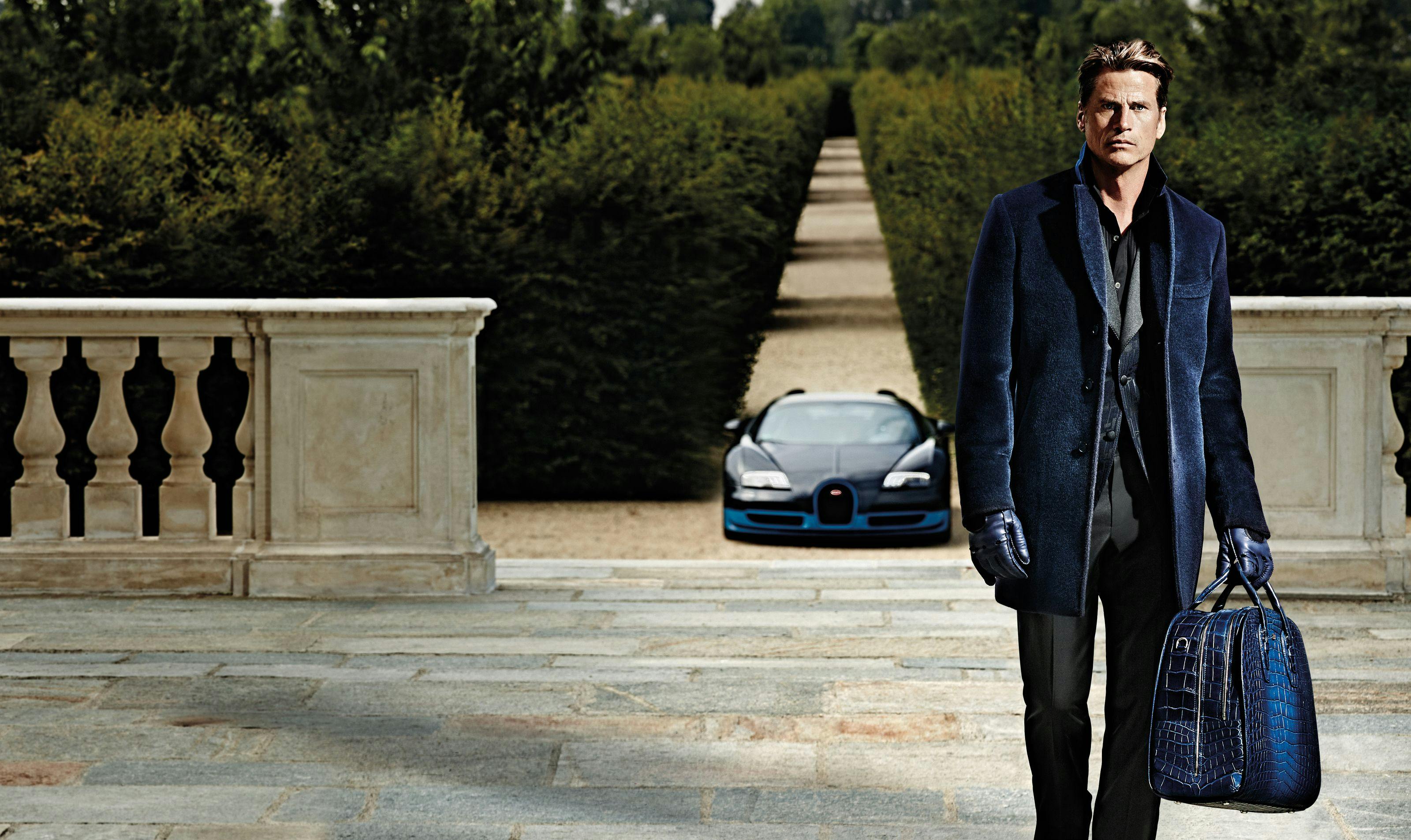 Mark Vanderloo, nouveau visage de la collection Ettore Bugatti Lifestyle