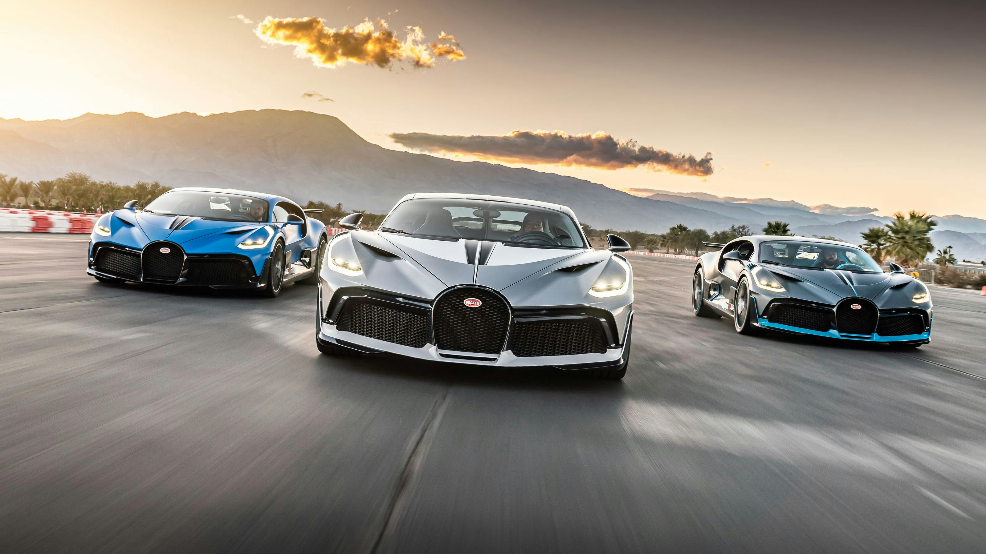 Bugatti Photo Release – Premières livraisons de Divo sur la côte ouest des États-Unis