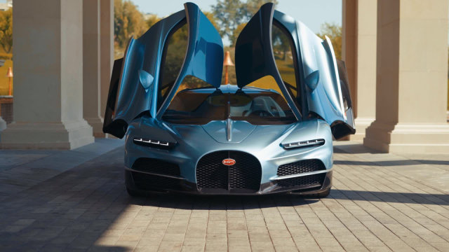 The new Bugatti Tourbillon makes its debut in Doha