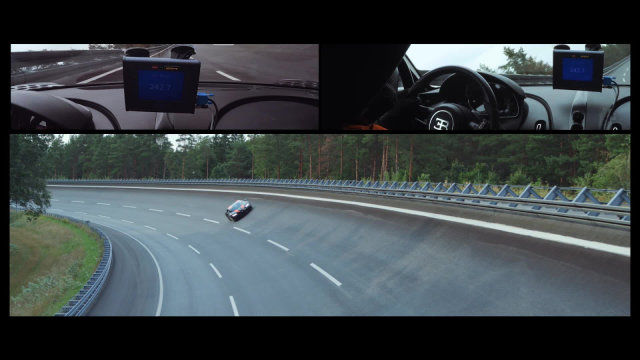 
Bugatti Chiron Super Sport 300+ world record drive: driver's view 