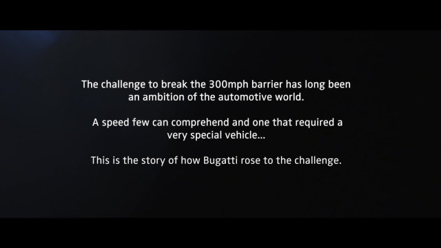 Bugatti Chiron Super Sport 300+ world record drive 
